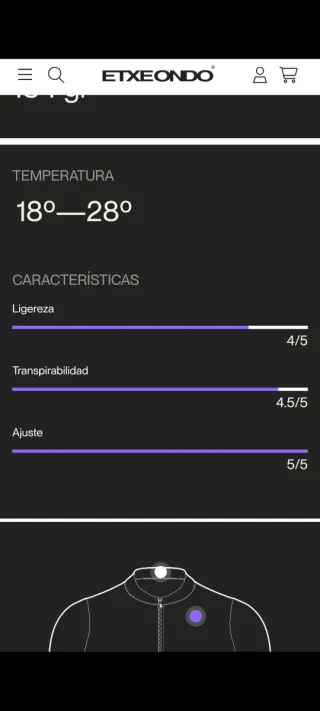Maillot ciclismo Etxeondo
