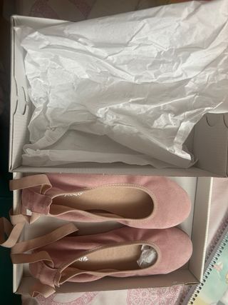 Bailarinas niña comunión sin usar talla 34