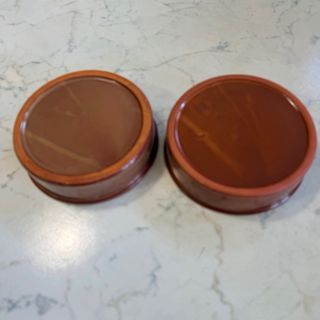 2 Pirofile Terracotta Diametro 15cm