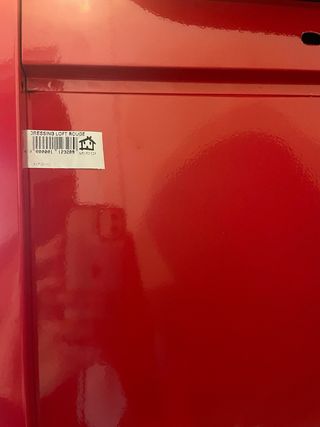 Guardaroba Loft Rosso ottimo stato