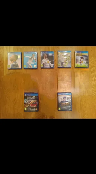 Juegos PS4: FIFA 22, FIFA 19, Project Cars 2, Tenn
