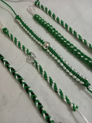 Pulseras. Real Betis.