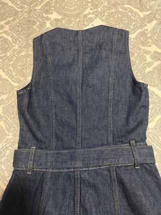 Vestido Denim Zara Nuevo