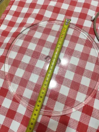 2 Platos Microondas y 1 Soporte