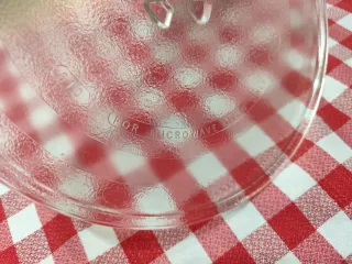 2 Platos Microondas y 1 Soporte