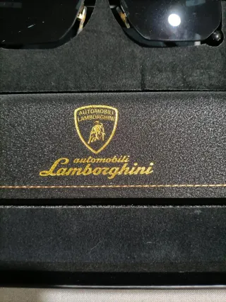 Óculos de Sol Lamborghini Preto/Prata