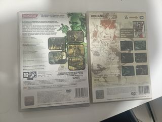 Metal Gear Solid 2 y 3 PS2
