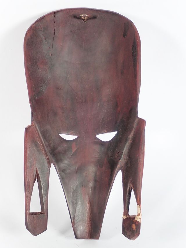 Máscara Tribal Africana Madera 25cm