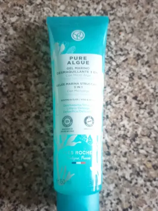 Yves Rocher Pure Algue Gel Desmaquilhante 3 em 1