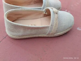 Zapatillas Piulín ceremonia lino Made in Spain