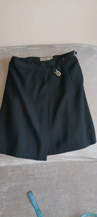 Traje Falda y Chaqueta Mango Gris oscuro