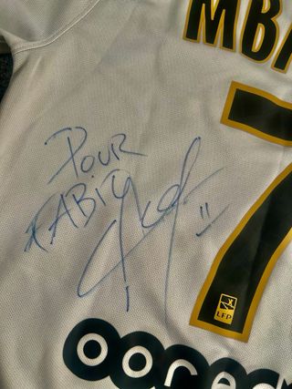Maglia PSG Mbappé 7 autografata