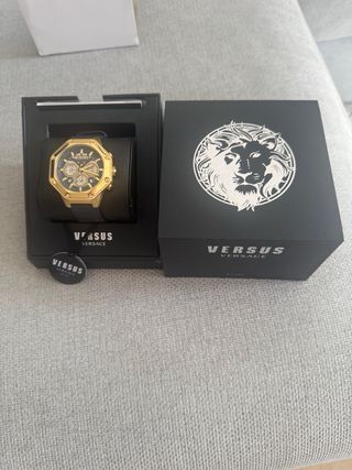 Reloj Versus Versace Dorado y Azul