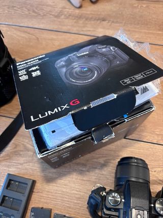 Camara Panasonic Lumix G80 + 25mm 1.7