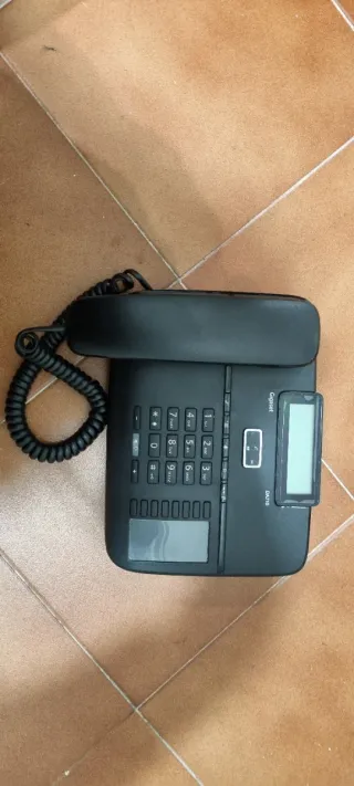 Teléfono Gigaset DA710 Negro