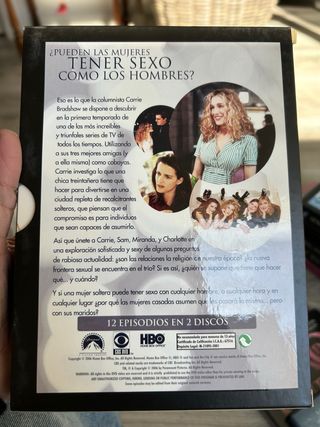 Pack DVD’s 6+ 2 ( regalo) de Sexo en Nueva York.
