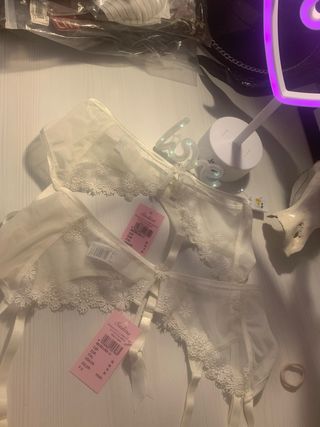 Ligueros Evelyn Blanco y Negro Talla 90/95