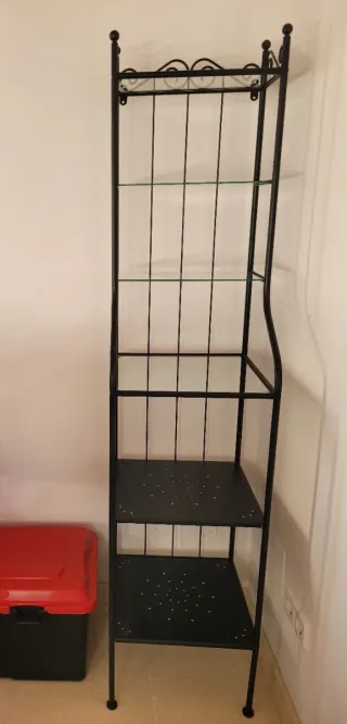 Scaffale in Ferro Nero Forgia Ikea