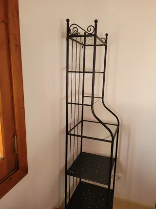 Scaffale in Ferro Nero Forgia Ikea