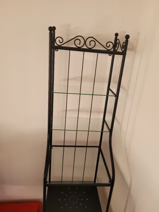 Scaffale in Ferro Nero Forgia Ikea