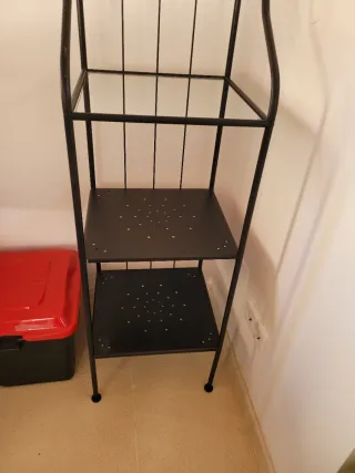 Scaffale in Ferro Nero Forgia Ikea