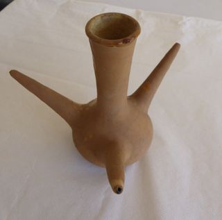 Porrón/Botijo de tres picos Cerámica Artesanal