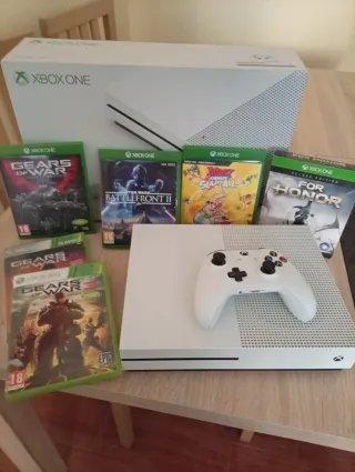 Xbox One S 500GB Blanca + Juegos