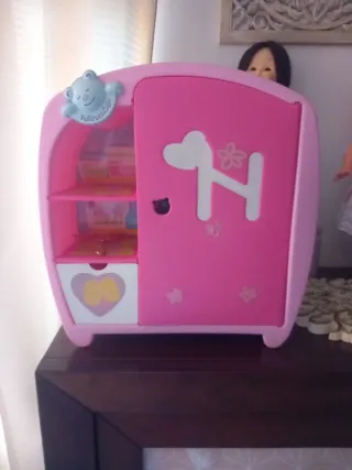 Armario Nenuco Muñeca Rosa