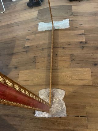 Specchiera 180x120 con cornice rossa