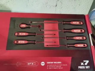 Set 5 Piezas Herramientas Milwaukee