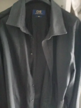 Camicia uomo OVS slim nera taglia M