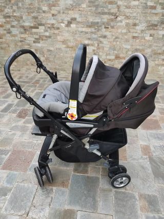 Coche Cuna Peg-Pérego con Porta Bebé