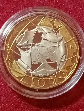 Moneta Repubblica Italiana 1000 lire