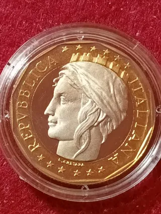 Moneta Repubblica Italiana 1000 lire