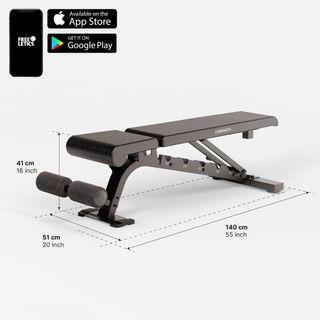 Banco Musculación Bench 900 Reforzado Inclinable Reclinable