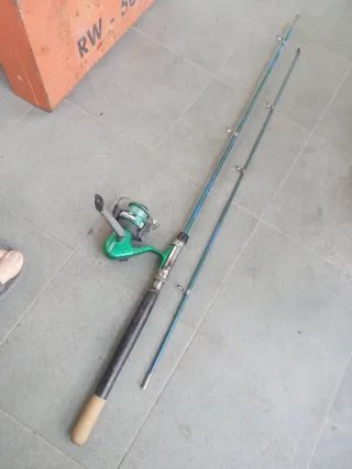 Caña de pescar spinning 1,80m