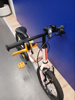 Bicicleta Niños 14" 3-5 Años 2 en 1 Discover 500 Rosa