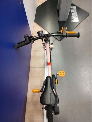 Bicicleta Niños 14" 3-5 Años 2 en 1 Discover 500 Rosa