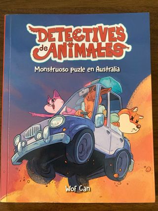 Lote 4 libros de “Detectives de animales”