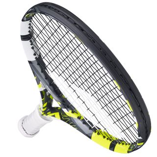 Raqueta de tenis niños Babolat Pure Aero 26 Negro amarillo