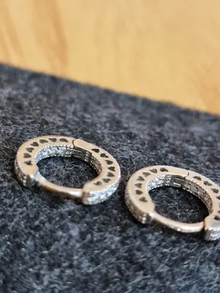 Pulsera y pendientes plata circonitas