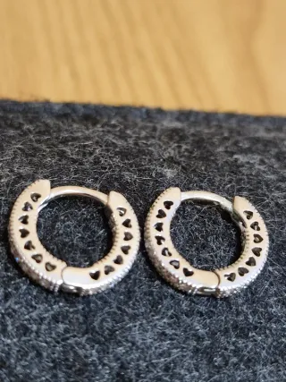 Pulsera y pendientes plata circonitas