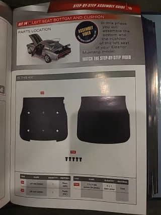 Fascículo 14 Ford Shelby GT500 Eleanor 1/8