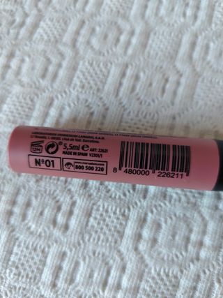 Pintalabios Fluido Mate Deliplus 01 nude beige