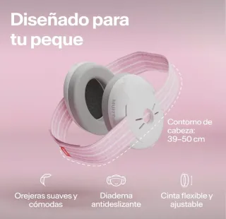 Cascos Antiruido Bebé Alpine Muffy