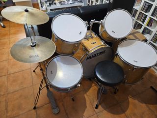 Batería Maxtone 6 piezas