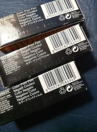 3 rolos Scotch Color 200 110 12exp