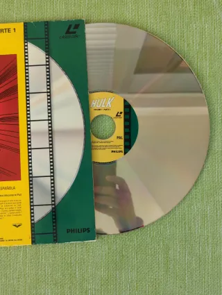 Laser Disc El Increíble Hulk Parte 1