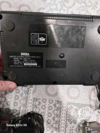 Sega Master System II Consola Negra