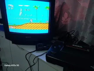 Sega Master System II Consola Negra